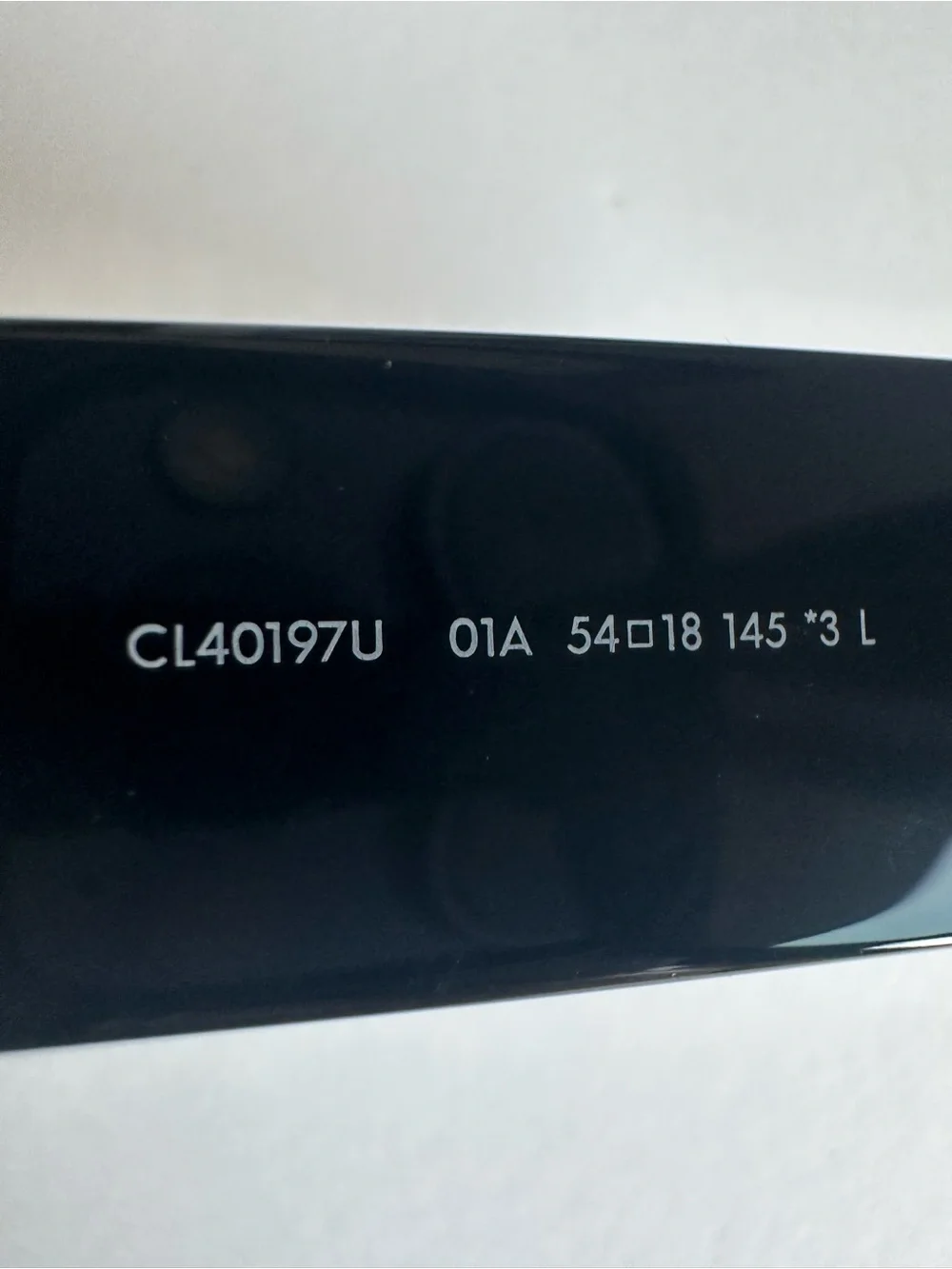 Authentic CELINE Monochroms CL40197U 01A Black Cat Eye Sunglasses NWT COA